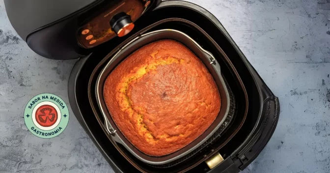 Airfryer: Receita de Bolo de Cenoura na Airfryer