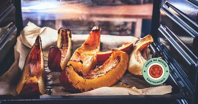 Receitas: Receita de Abóbora Assada no Forno