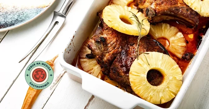 Comemorativos: Receita de Lombo Suino com Abacaxi