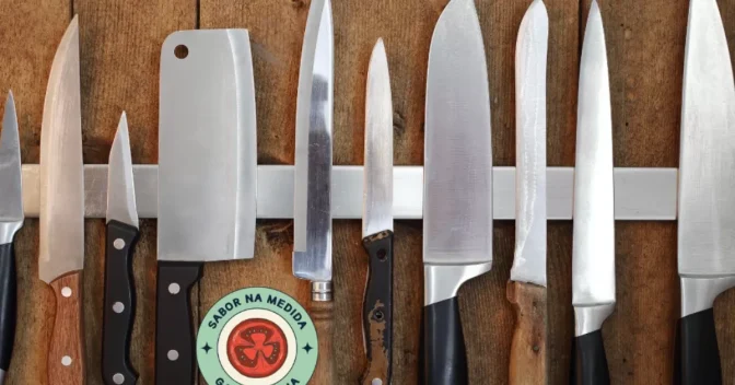 Gastronomia: Conheça os Diferentes Tipos de Facas de Cozinha e Seus Usos