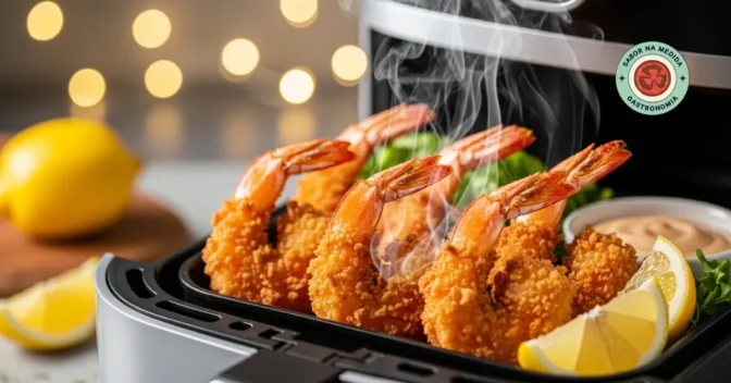 Airfryer: Receita de Camarão Empanado na Airfryer: O Segredo para a Crocância Perfeita