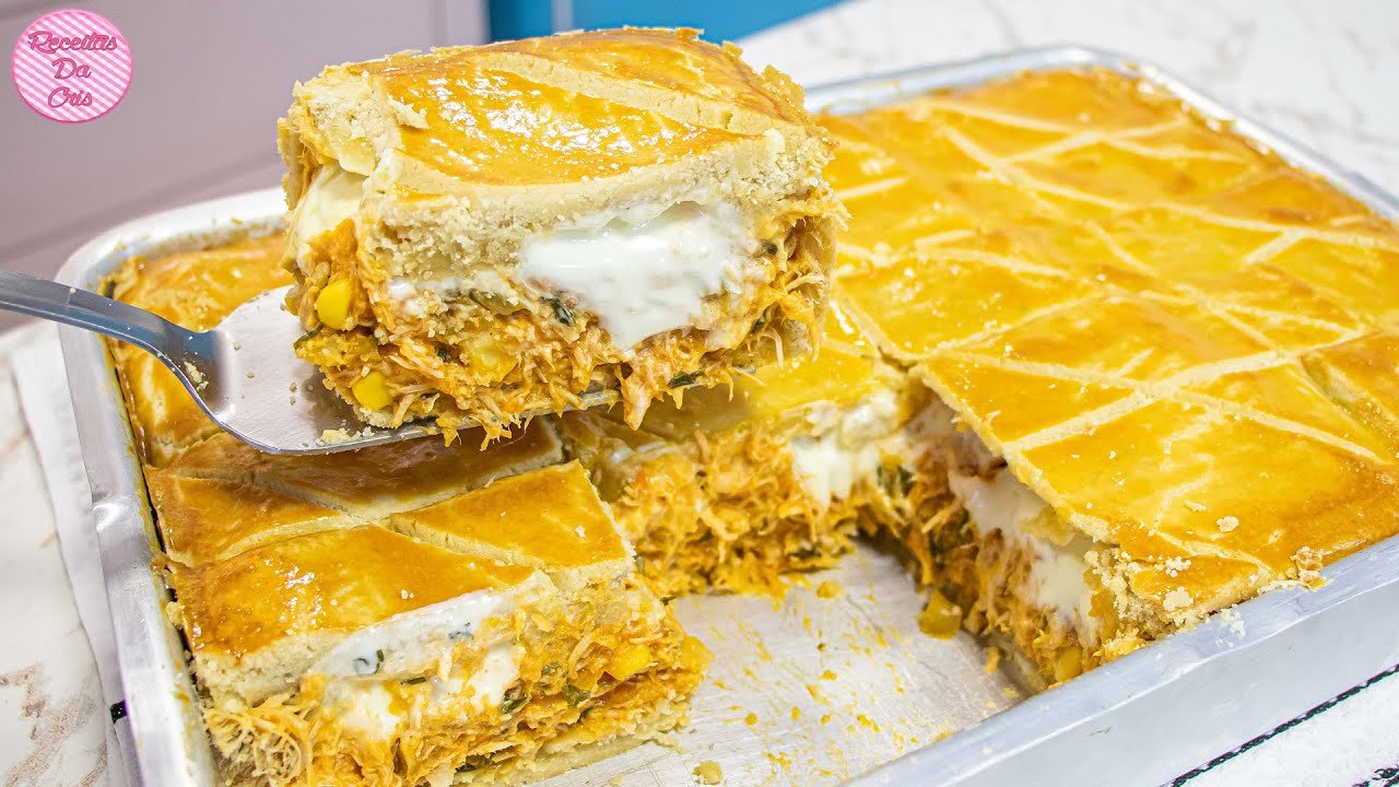 : Empadão de Frango Cremoso com Massa Podre: a Receita Mais Fácil para Não Errar a Tampa 