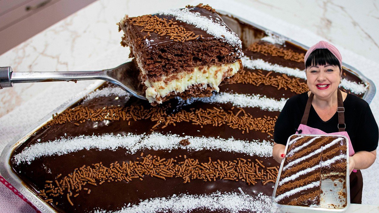 Gastronomia: Bolo Prestígio Gelado Cremoso e Molhadinho na Forma: Receita Fácil e Rápida 