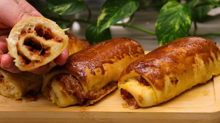 Pão de Calabresa Macio com Recheio Sequinho e Saboroso