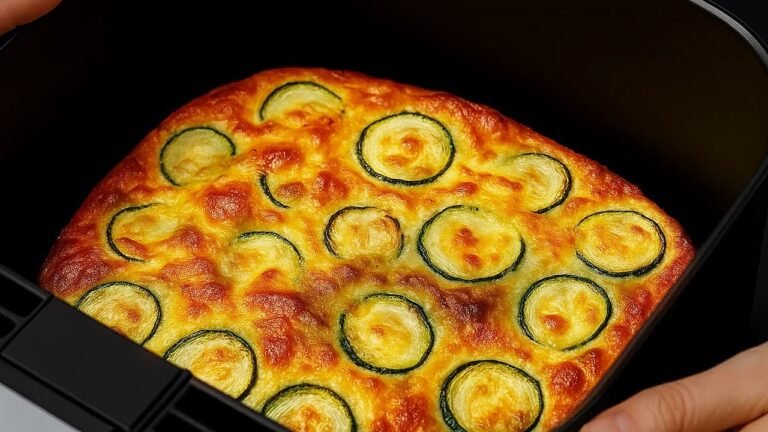 Como Fazer Bolinhos de Zucchini na Airfryer com Ovos e Mozzarella