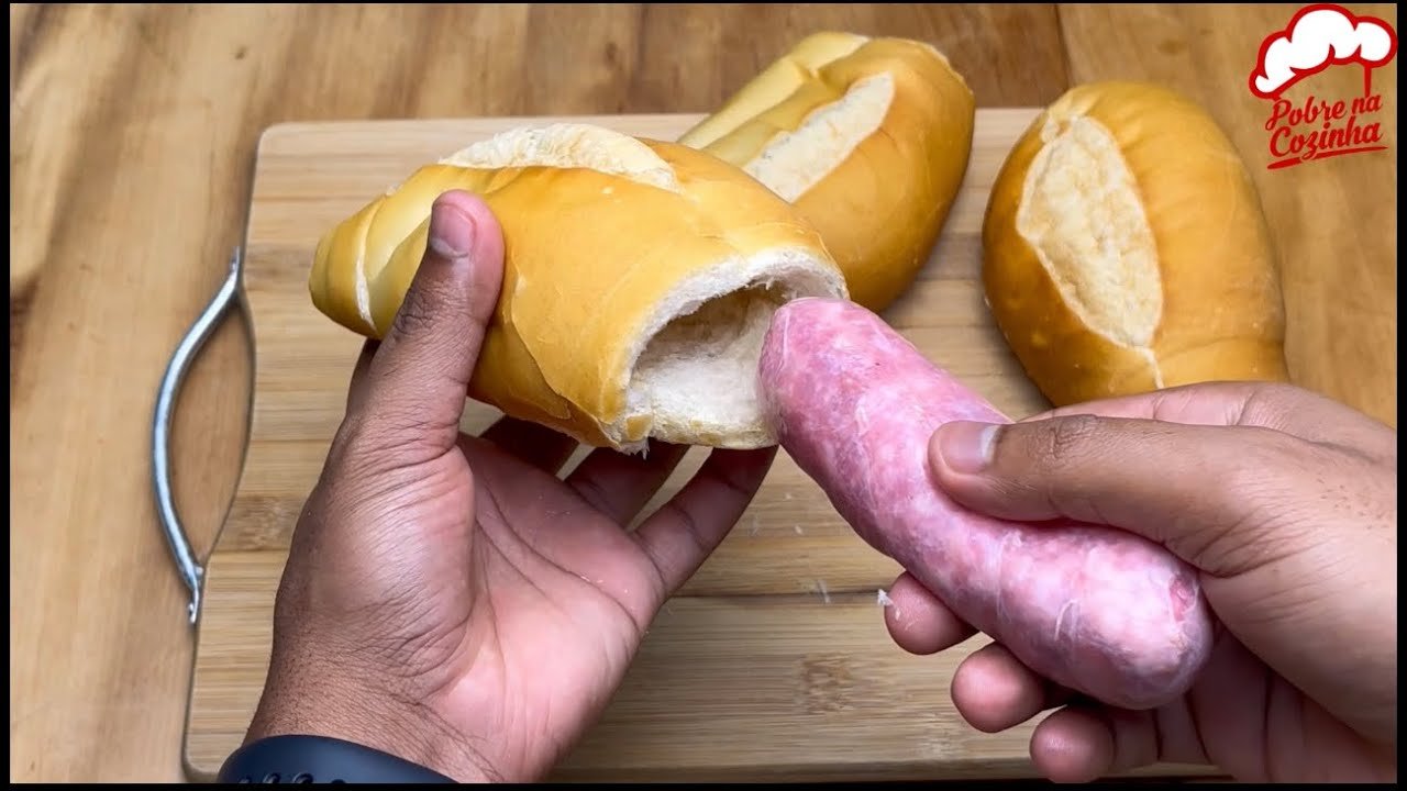 Como Fazer Pão Recheado com Linguiça e Queijo na Air Fryer 