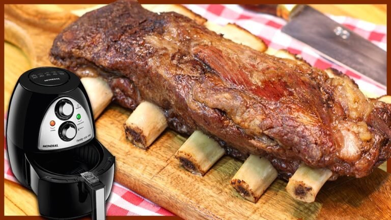 Como Fazer Costela na Air Fryer Desmanchando na Boca