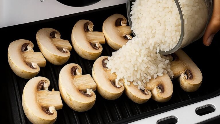 Como Fazer Arroz na Airfryer com Legumes, Cogumelos e Toque Secreto