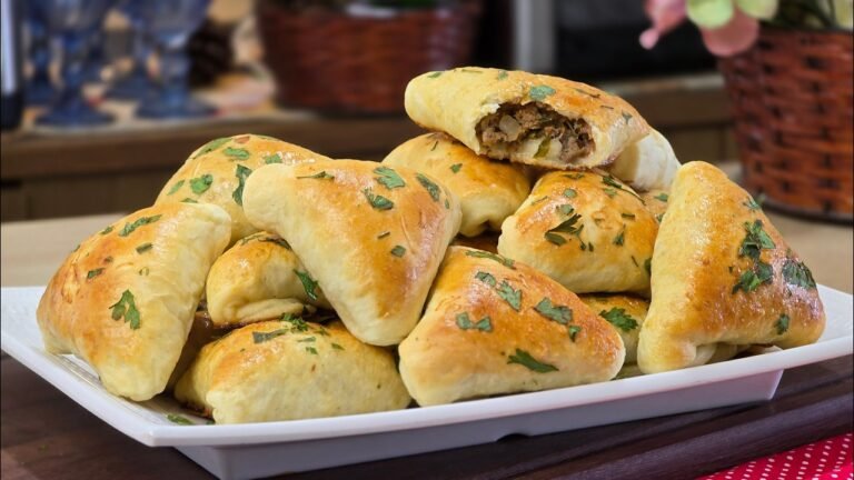 Como Fazer Esfiha de Carne Caseira Macia e Suculenta para Festas