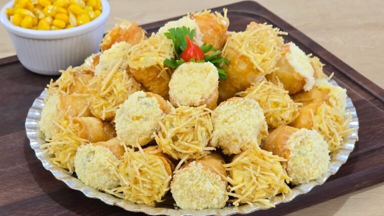 Como Fazer Canudinho de Festa com Recheio Cremoso de Milho