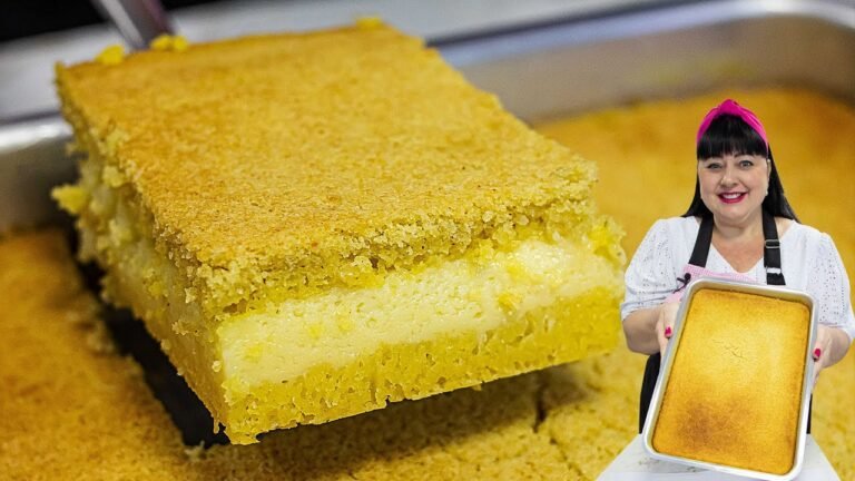 Bolo de Fubá Cremoso de Liquidificador: Fácil, Econômico e Sai Recheado do Forno
