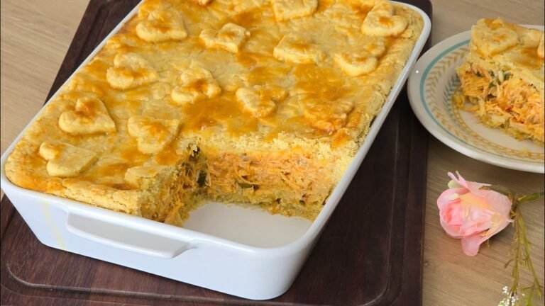 Empadão de Frango Cremoso e Econômico para o Dia das Mães