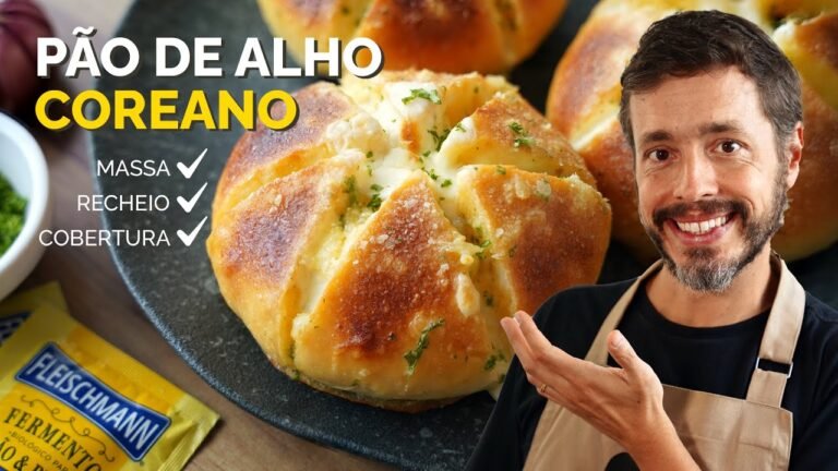 Como Fazer Pão de Alho Coreano para Churrasco: Receita Macia, Recheada e Irresistível