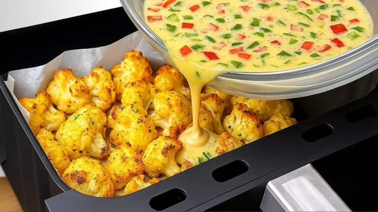 Como Fazer Couve-Flor Crocante na Airfryer com Queijo: Receita Fácil e Surpreendente
