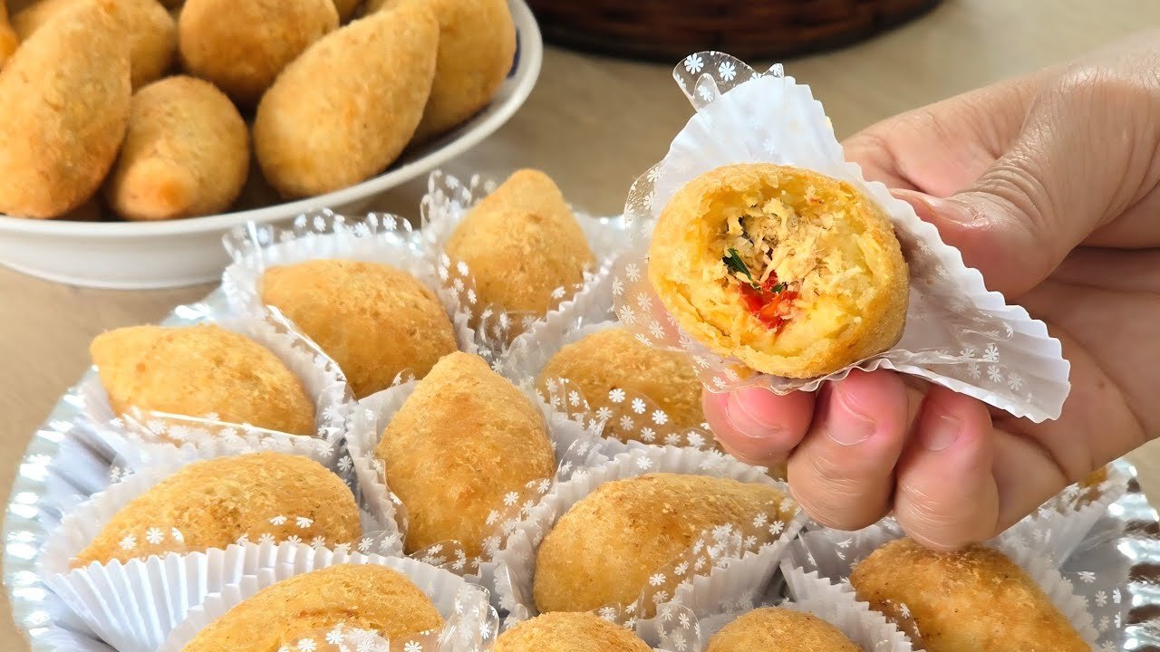 Como Fazer Coxinha de Festa Perfeita: Receita Fácil, Saborosa e Lucrativa 