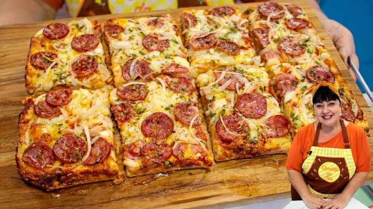 Como Fazer Torta de Calabresa Acebolada com Queijo de Liquidificador Econômica