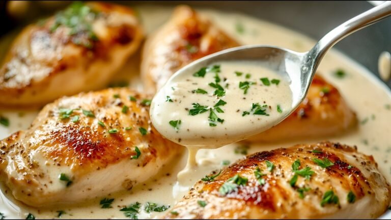 Como Fazer Frango Crocante ao Molho Cremoso de Alho e Parmesão em 5 Minutos