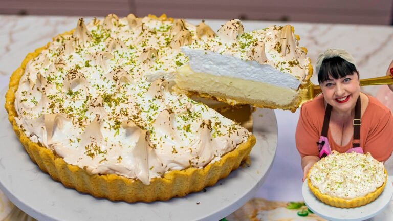 Como Fazer a Melhor Torta de Limão com Merengue e Massa Crocante