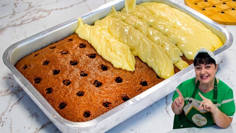 Como Fazer Bolo Choco Ninho Recheado com Ninho Cremoso Super Fácil