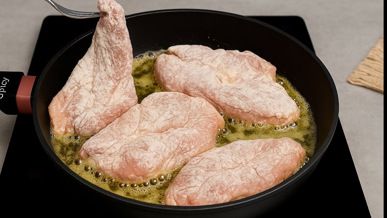 Carne de Porco com Conhaque e Cebola na Frigideira: Receita Suculenta e Fácil 