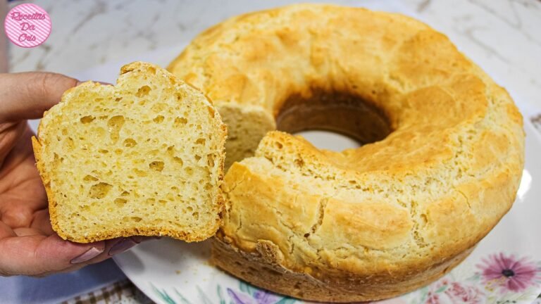 Bolo Pão de Queijo de Liquidificador: Receita Fácil, Rápida e Muito Saborosa