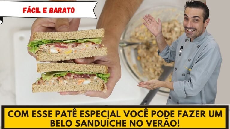 Como Fazer Patê de Atum Especial para Sanduíche e Aperitivo