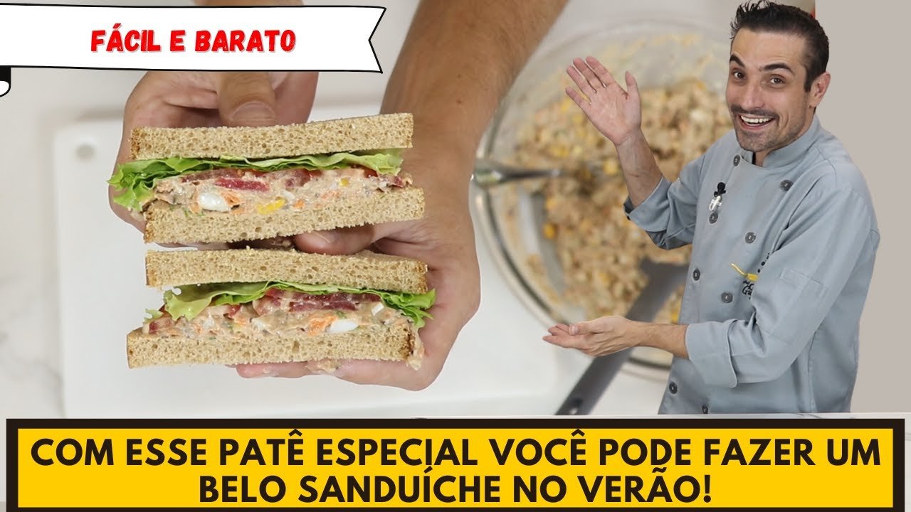 Como Fazer Patê de Atum Especial para Sanduíche e Aperitivo 