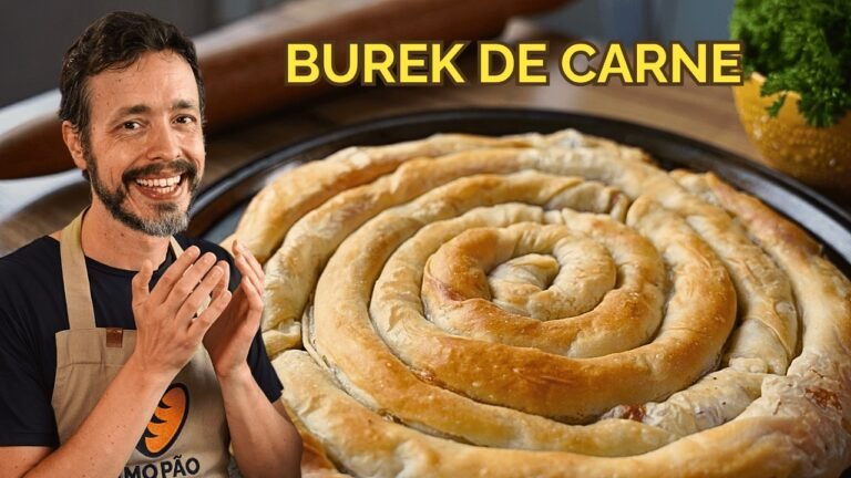 Como Fazer Burek de Carne Crocante com Massa Ultra Fina