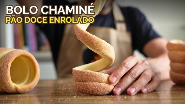Como Fazer Bolo Chaminé Húngaro (Kürtőskalács) em Casa: Receita Original do Pão Doce Enrolado