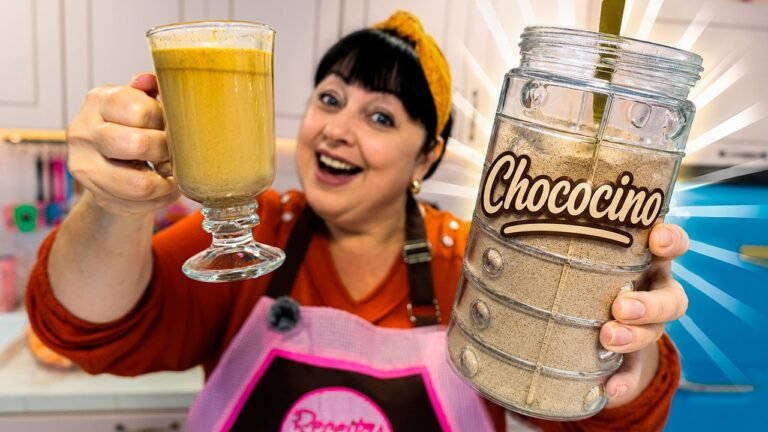 Como Fazer Chococino Caseiro Super Cremoso: Cappuccino com Chocolate Fácil
