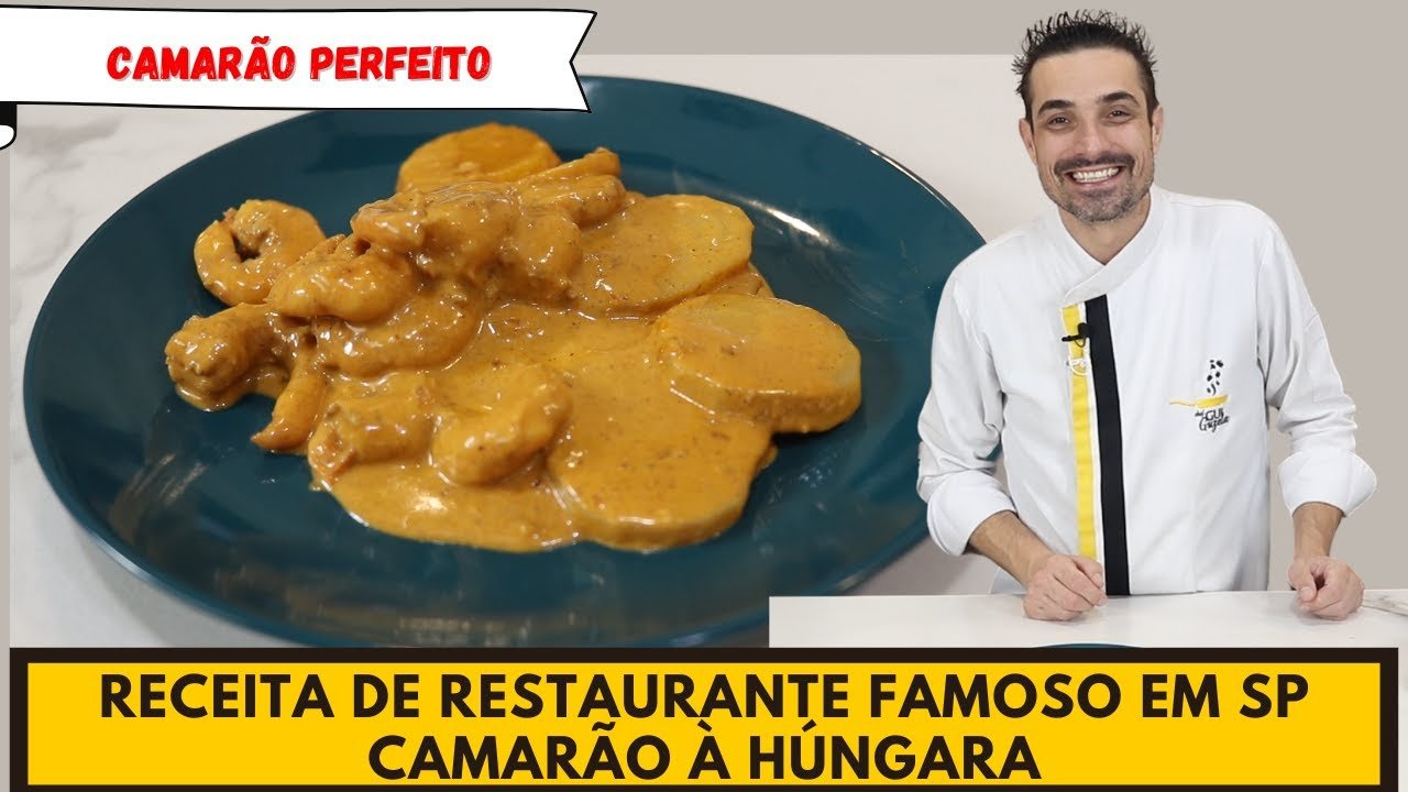 Como Fazer Camarão à Húngara Cremoso e Fácil 