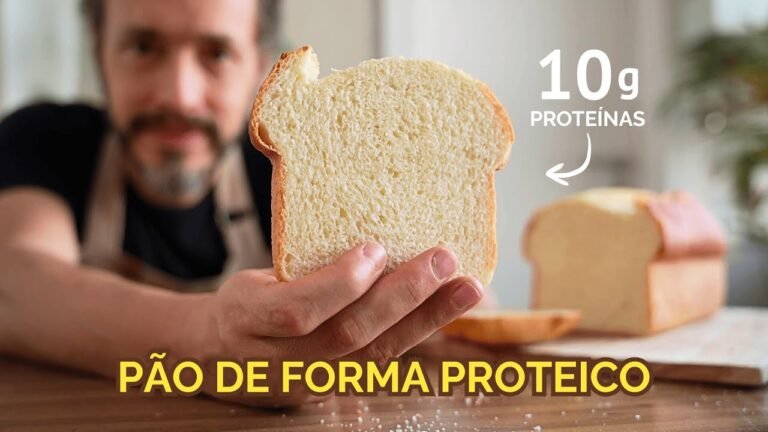 Pão de Forma Proteico com Cottage e Claras: Receita Fit, Sem Gordura e Fofinha