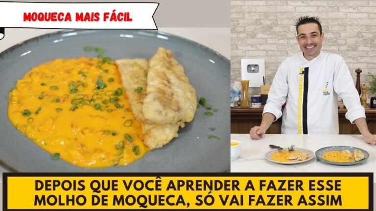 Peixe à Dorê com Molho de Moqueca Cremoso e Irresistível