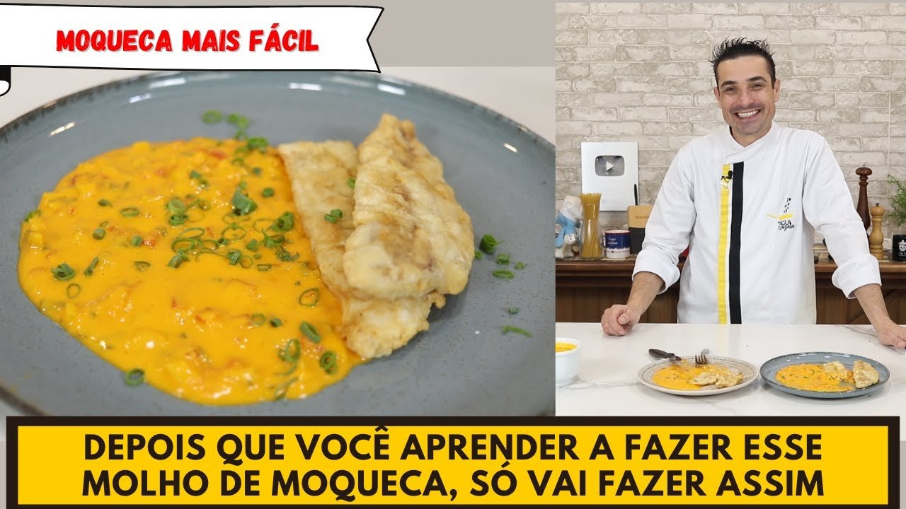 Peixe à Dorê com Molho de Moqueca Cremoso e Irresistível 