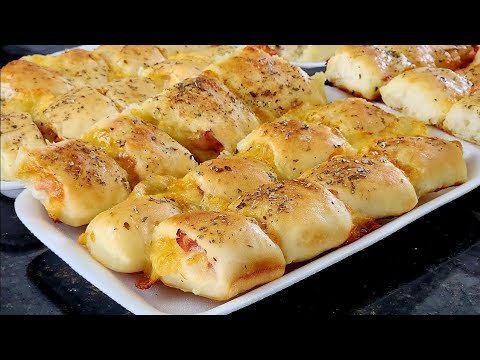Como Fazer Joelho de Queijo e Presunto para Festa com Poucos Ingredientes e Rende 60 Unidades 