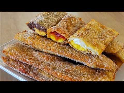 Airfryer: Banana Real Crocante Recheada com Goiabada, Requeijão e Nutella 
