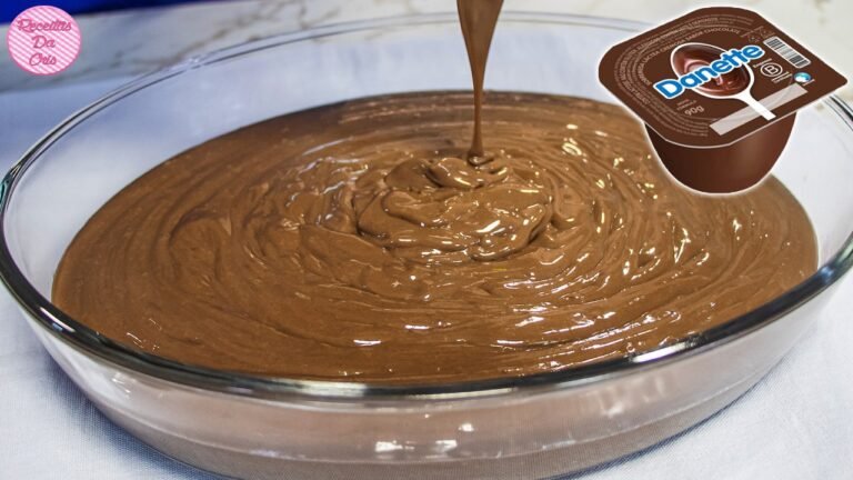 Como Fazer Danette Caseiro de Chocolate Cremoso e Econômico