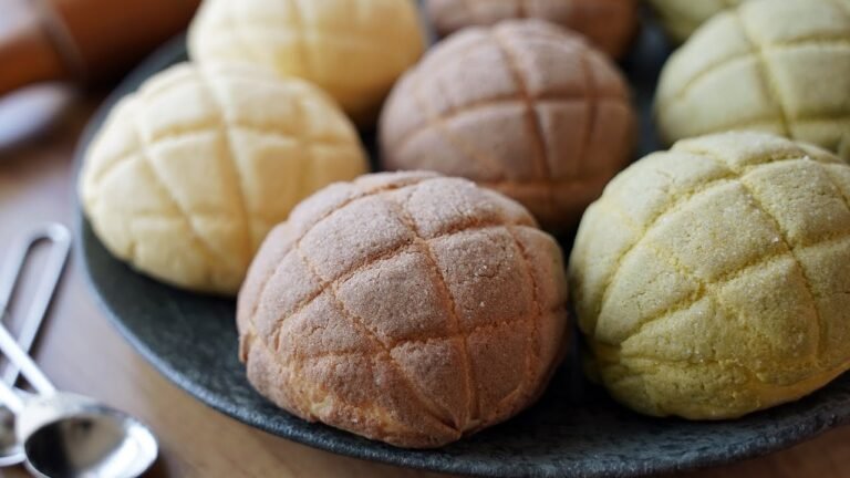 Como Fazer Melon Pan Japonês: Pão Doce com Crosta Crocante e Miolo Macio