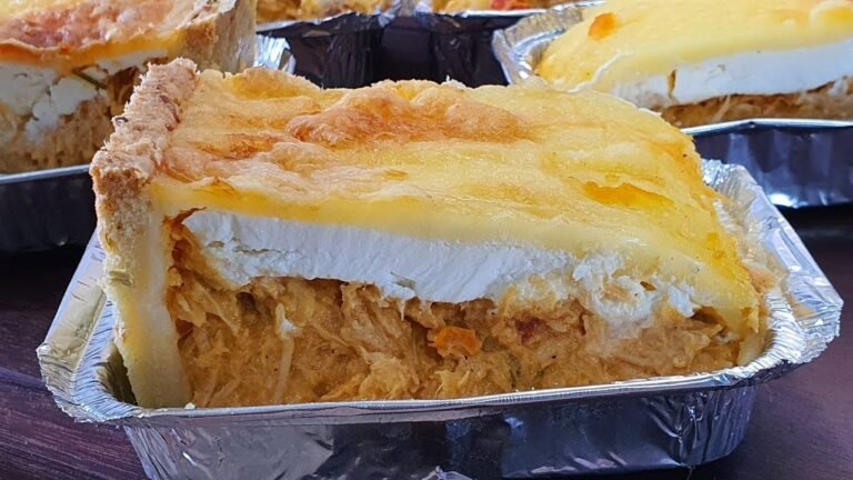 Como Fazer Empadão de Frango Sem Tampa Cremoso e Bem Recheado