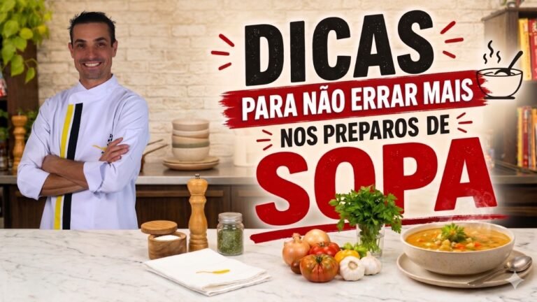 Como Fazer Sopa Mais Gostosa: Dicas Infalíveis para Acertar o Sabor em Qualquer Receita