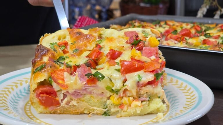 Como Fazer Torta de Liquidificador de Frango com Milho e Recheio da Geladeira