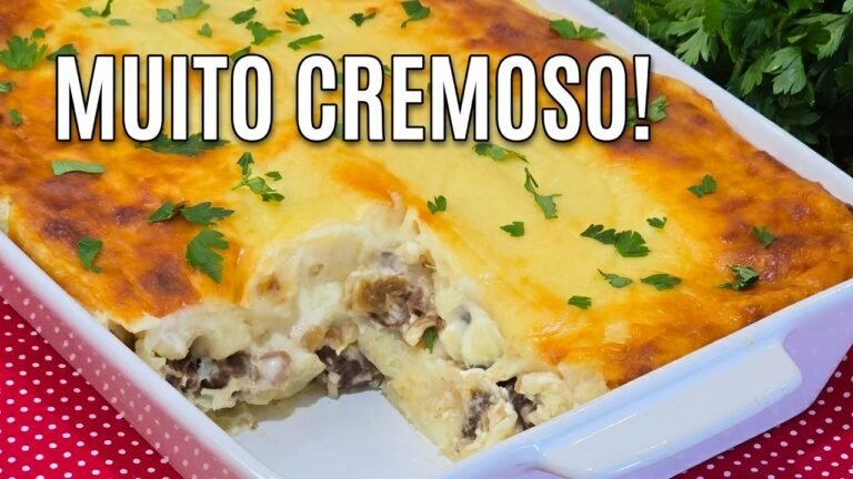 Como Fazer Escondidinho de Carne de Sol Cremoso e Fácil