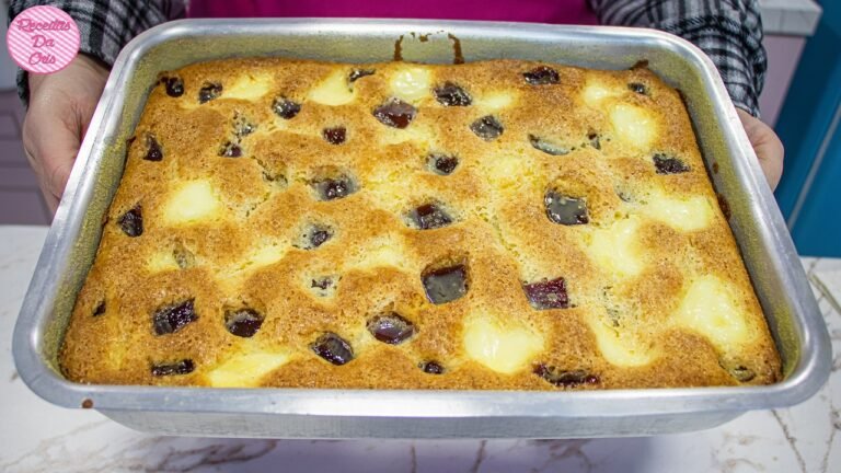 Bolo de Fubá Romeu e Julieta Cremoso: Massa Que Derrete na Boca