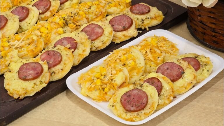 Mini Pizza Sem Sovar com Massa Fofinha e Dicas de Congelamento