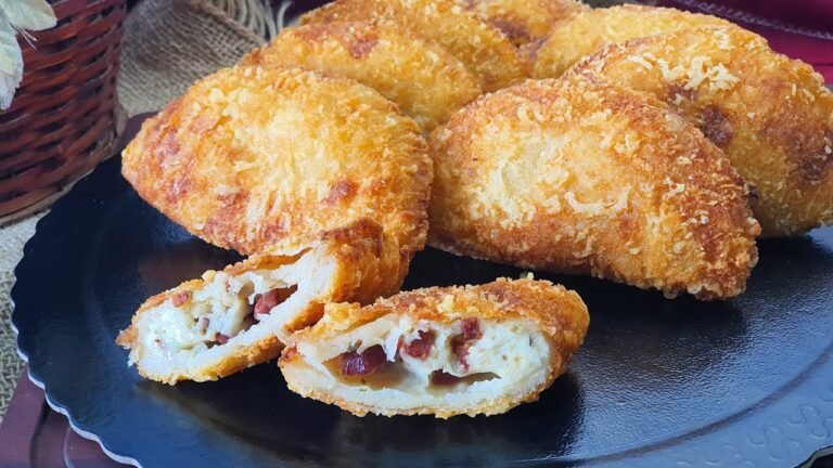 Como Fazer Pastel Francês de Queijo e Linguiça Calabresa Crocante e Fácil