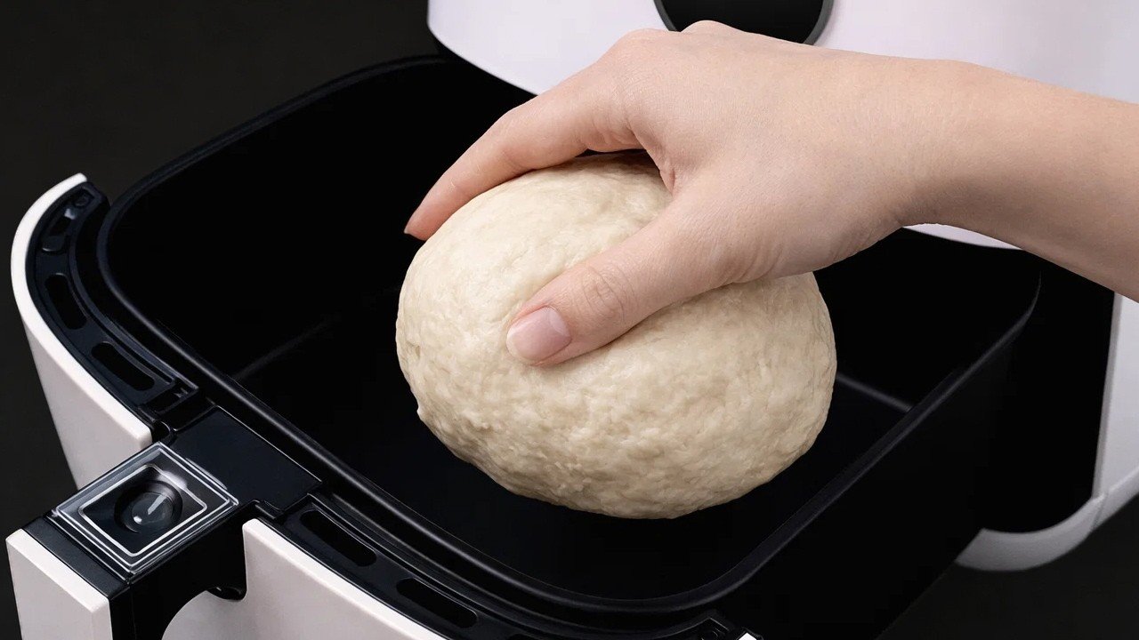 Pãozinho de Canela e Mel na Air Fryer: Massa Macia sem Forno em 5 Minutos 