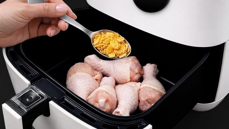 Como Fazer Coxinha de Frango Crocante na Air Fryer com Crosta de Cornflakes