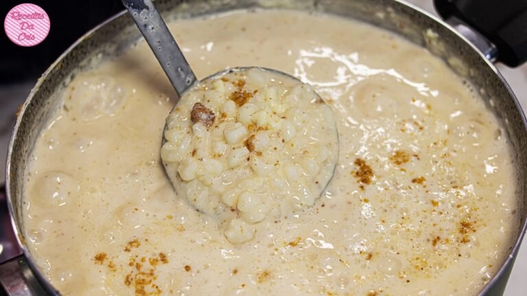 Como Fazer Canjica Cremosa com Paçoca: Receita Fácil e Perfeita
