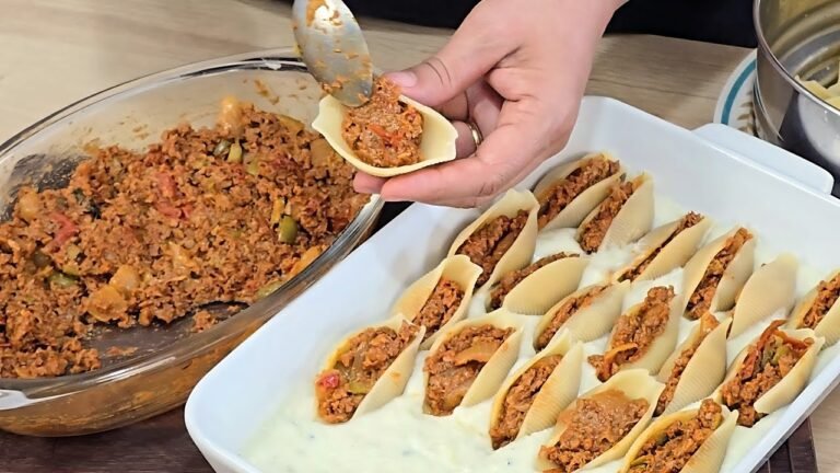 Como Fazer Macarrão Conchiglione Recheado Cremoso e Fácil para o Almoço de Dia das Mães