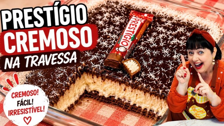 Como Fazer Prestígio na Travessa Cremoso, Fácil e Delicioso
